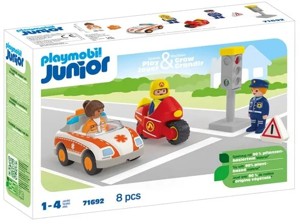 Playmobil 1.2.3 - Junior Hverdagens helter